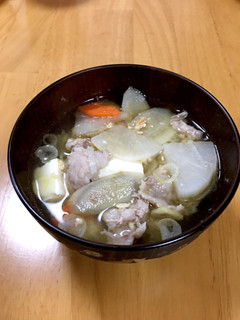 大人の給食☆豚汁-レシピのメイン写真