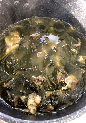 これぞ！！！韓国 わかめスープ-レシピのメイン写真