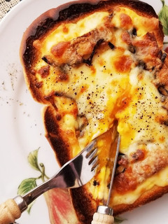 ふじっ子煮がポイント!タママヨトースト-レシピのメイン写真