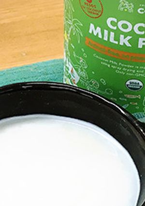 ホットココナッツミルク-レシピのメイン写真