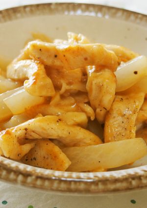胸肉と大根の中華風炒め♪ニンニク香る♪-レシピのメイン写真
