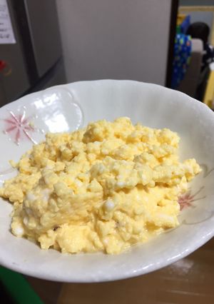 ふわっふわのスクランブルエッグ-レシピのメイン写真