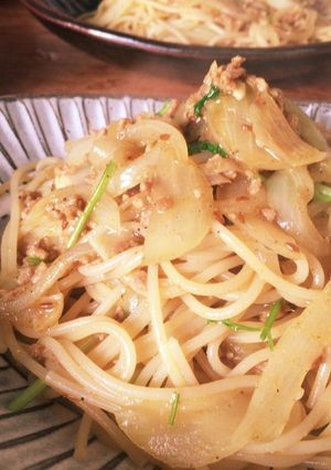 カレースパゲッティ-レシピのメイン写真