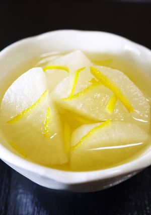 レンジ15分！柚子入り白だし☆大根の煮物-レシピのメイン写真