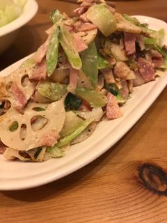 レンコンとベーコンのマヨ炒め-レシピのメイン写真