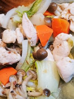鶏肉と白菜の美味しい旨煮(塩麹)-レシピのメイン写真