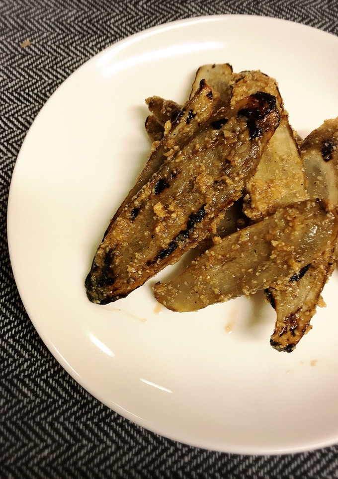 焼きゴボウの胡麻和え-レシピのメイン写真