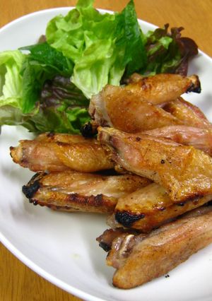 鶏手羽中のシンプル焼き-レシピのメイン写真