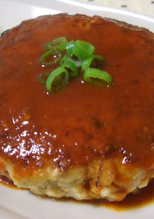 豆腐ハンバーグ♪コチュジャンソース-レシピのメイン写真