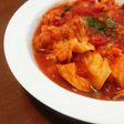 炊飯器で簡単♪鶏肉とカリフラワートマト煮