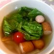 簡単シンプル、レタススープ(コンソメ味)