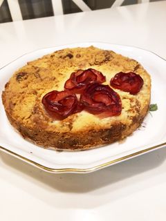 林檎の花咲く紅茶のクランブルケーキ-レシピのメイン写真