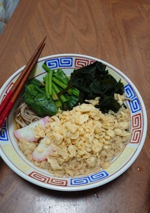たぬきそば-レシピのメイン写真