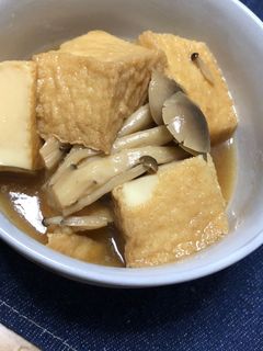 簡単!厚揚げの煮物-レシピのメイン写真