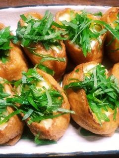 焼きいなりのチーズのせ-レシピのメイン写真