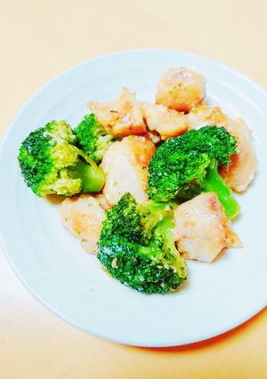 鶏ももとブロッコリーのマヨ炒め-レシピのメイン写真
