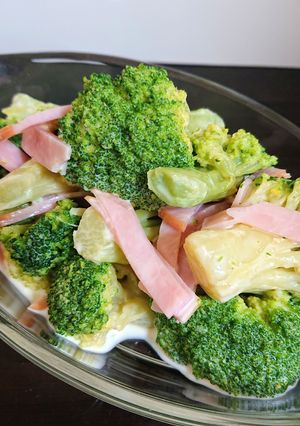 ブロッコリーとチーズのサラダ♪-レシピのメイン写真