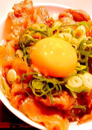 生姜甘辛豚丼-レシピのメイン写真