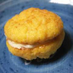 รูปของ やわらかにんじんクッキー♪メープルサンド