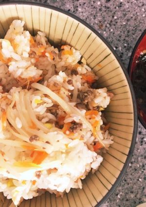 豆もやしの炊き込みご飯★コンナムルパプ-レシピのメイン写真