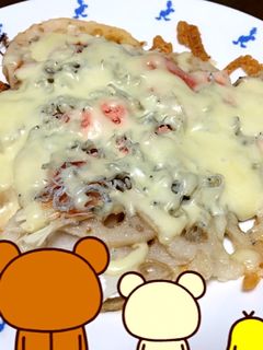 レンコン明太子ピッツア-レシピのメイン写真