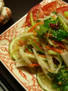 タイ料理定番★青パパイヤサラダ(ソムタム-レシピのメイン写真
