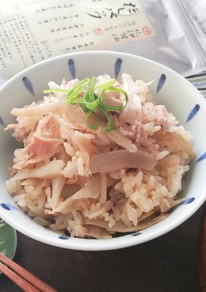 豚肉とごぼうの炊き込みご飯-レシピのメイン写真