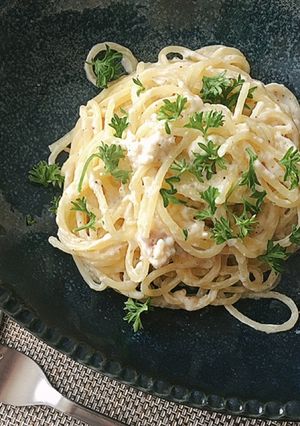 簡単＊白子（タチ）の和風クリームパスタ-レシピのメイン写真