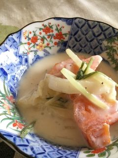 柿のヨーグルトサラダ-レシピのメイン写真