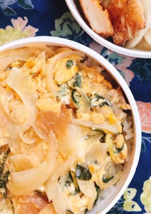 かんたんお弁当に☆梅しそたまご丼-レシピのメイン写真