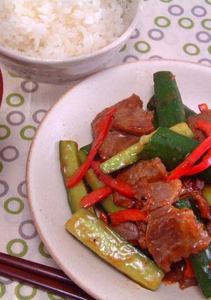 シャキシャキ♪きゅうりと牛肉の炒めもの-レシピのメイン写真