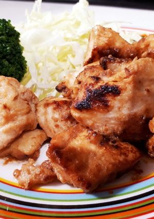 調味料1:1簡単すぎる鶏肉の味噌マヨ焼き-レシピのメイン写真
