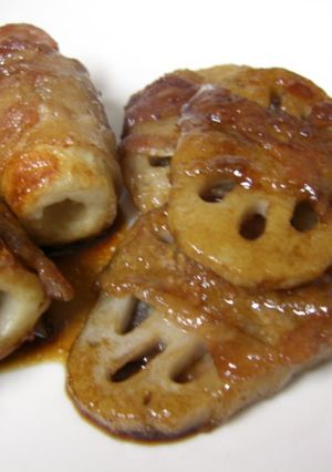 ちくわとレンコンの豚肉巻き-レシピのメイン写真