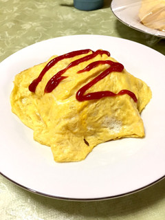 薄焼き玉子のオムライス-レシピのメイン写真