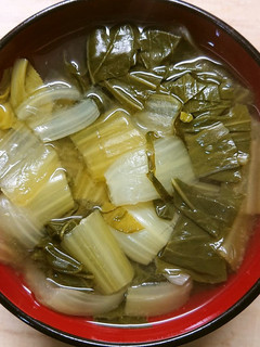 白だしで簡単♬ チンゲン菜の和風スープ❀-レシピのメイン写真