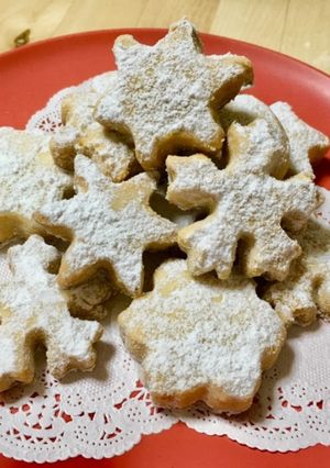 さくふわ＊雪の結晶クッキー-レシピのメイン写真