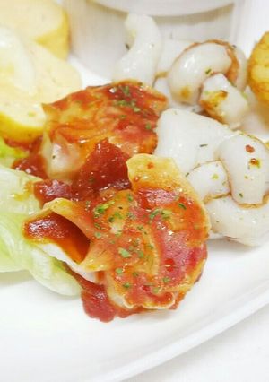 お弁当に♡海老しゅうまいでエビチリ風-レシピのメイン写真
