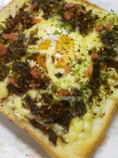 お好み焼風トースト-レシピのメイン写真