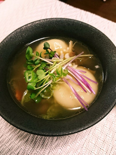 時短簡単ス—プ餃子-レシピのメイン写真