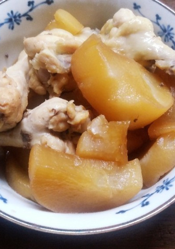 あっという間に！手羽元と大根の煮物-レシピのメイン写真