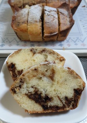 ゆり根入りパウンドケーキ♡コーヒー風味♡-レシピのメイン写真