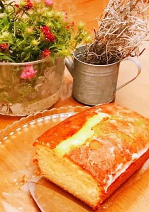 絶品簡単人気のレモンドリズルケーキ-レシピのメイン写真