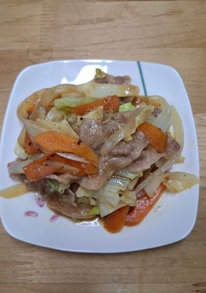 春キャベツと豚肉の蒸し焼き-レシピのメイン写真