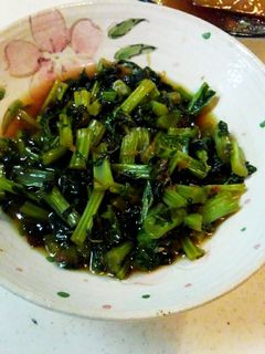 大根の葉炒め煮-レシピのメイン写真