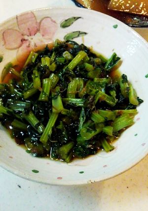大根の葉炒め煮-レシピのメイン写真