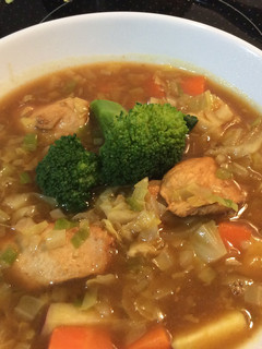 煮ないスープカレー【野菜使い切り】-レシピのメイン写真