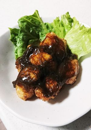 鶏からのもずラー-レシピのメイン写真