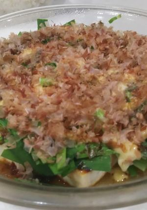 豆腐とにらのレンジでチン-レシピのメイン写真