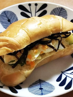 ふじっ子煮入りタマゴサンド-レシピのメイン写真