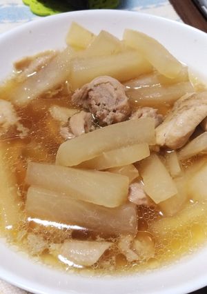 大根と鶏もも肉の煮物-レシピのメイン写真